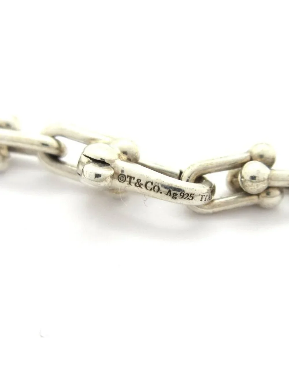 Tiffany & Co HardWear Bracelet Microlink Silver 50 Links